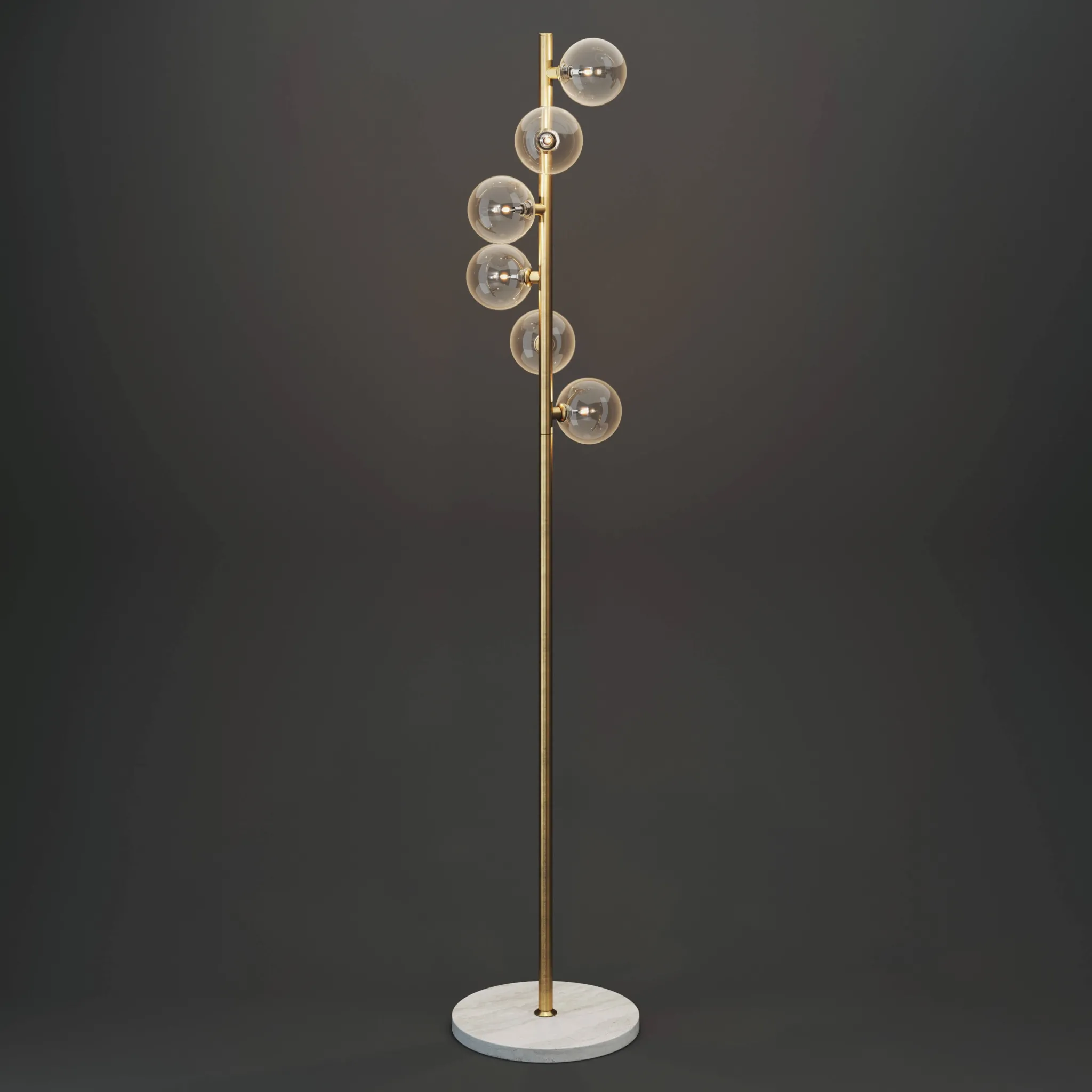 lighting – Gramercy Home – Fabienne floor lamp FL049-6 3ds Max