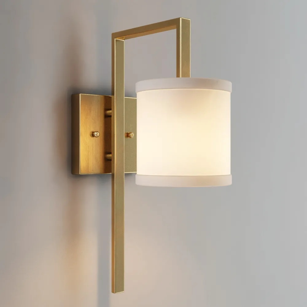 lighting – Gramercy Home  – Lanage sconce SN060-1-BRS 3ds Max