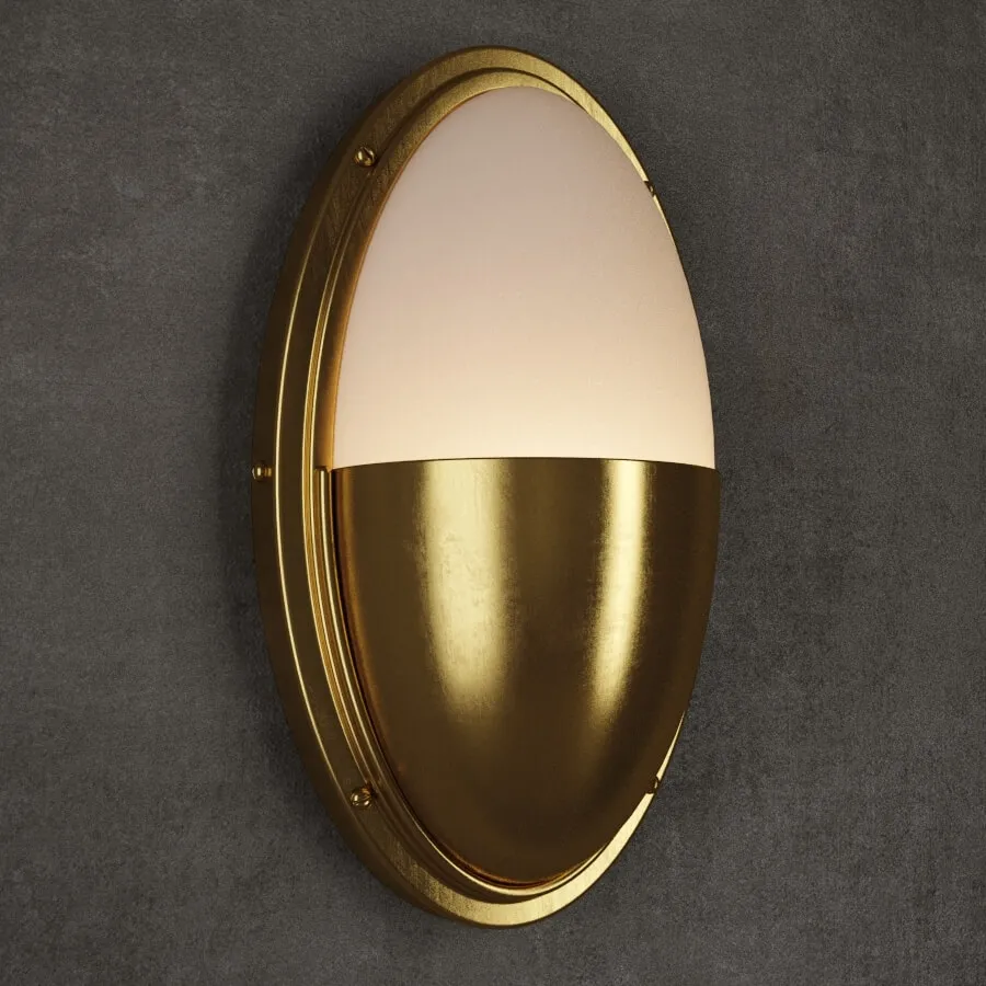 lighting – Gramercy Home – Pascal  Sconce SN055-1-BRS 3ds Max