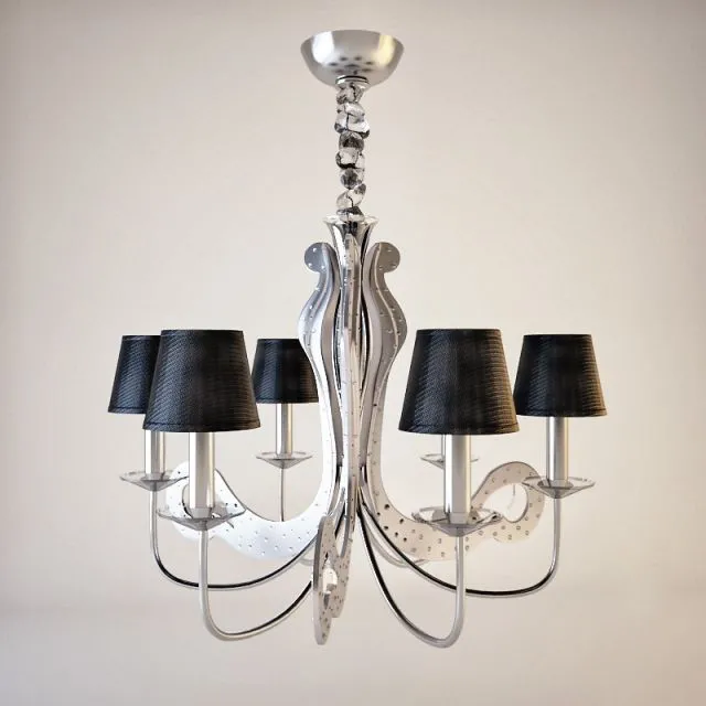 lighting – Gruppe Lampe 376203 3PB chandelier 3ds Max