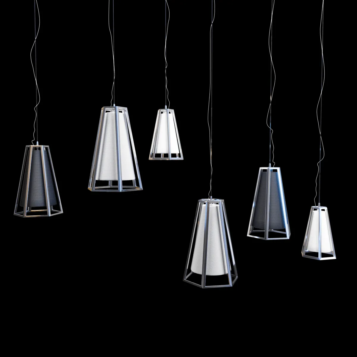 lighting – Hanging lamps 2 3ds Max