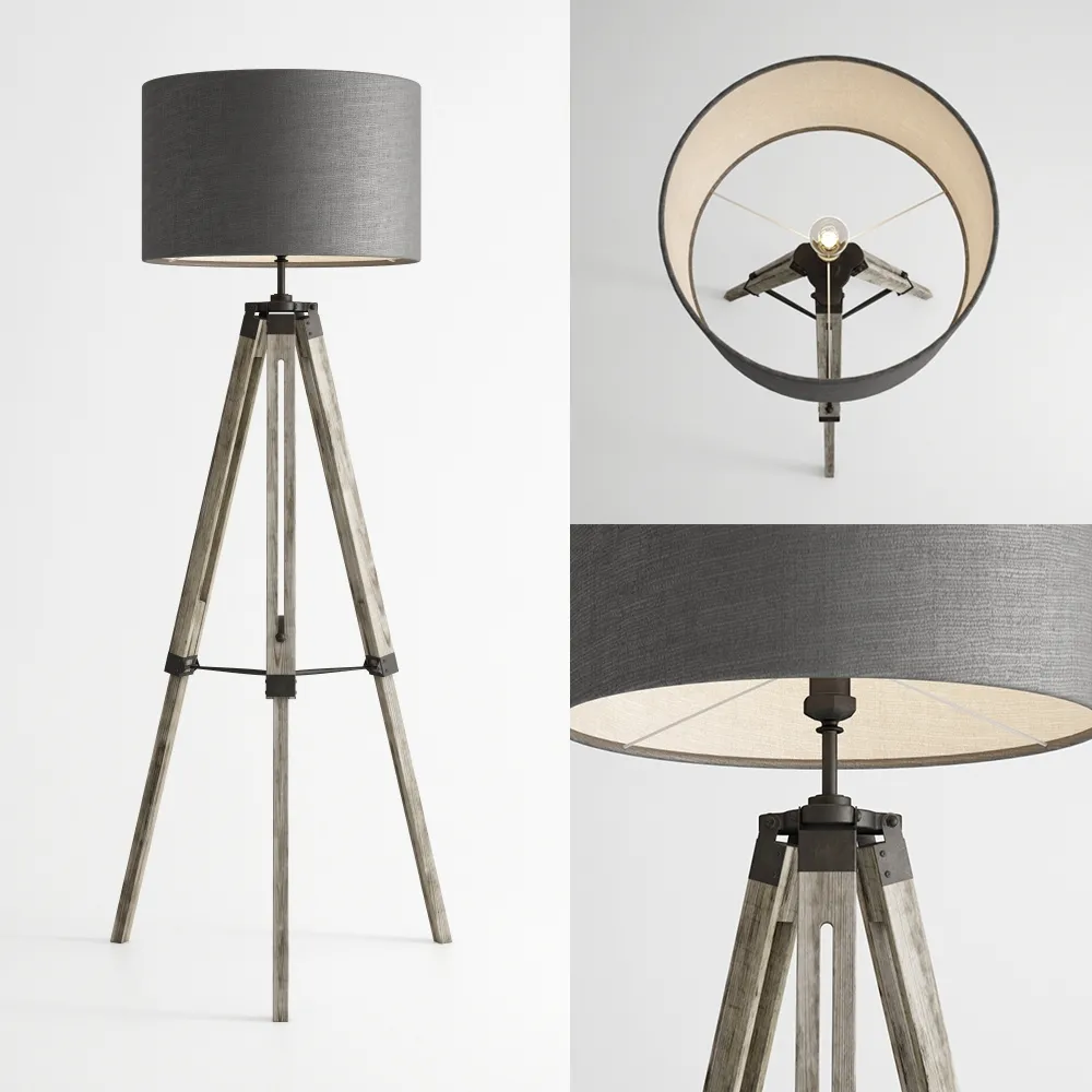 lighting – Lamp Harley Tripod floor lamp 3ds Max