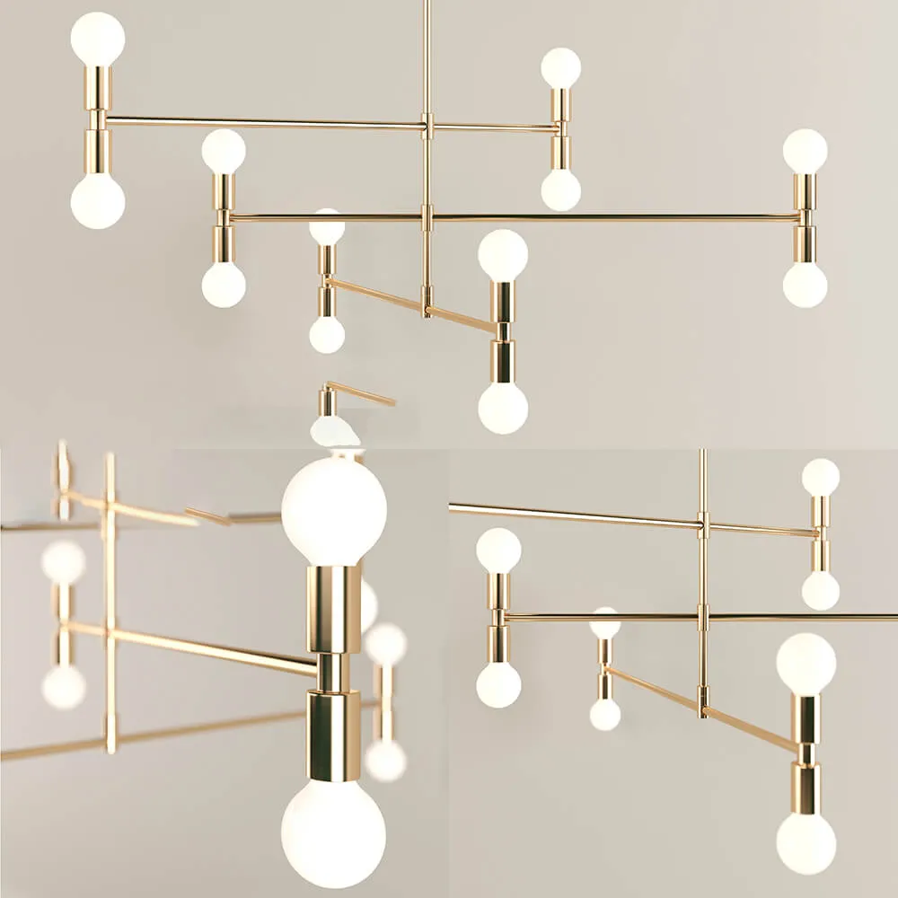 lighting – Lamp Lambert & Fils 01-01 – Atomium Lamp 3ds Max