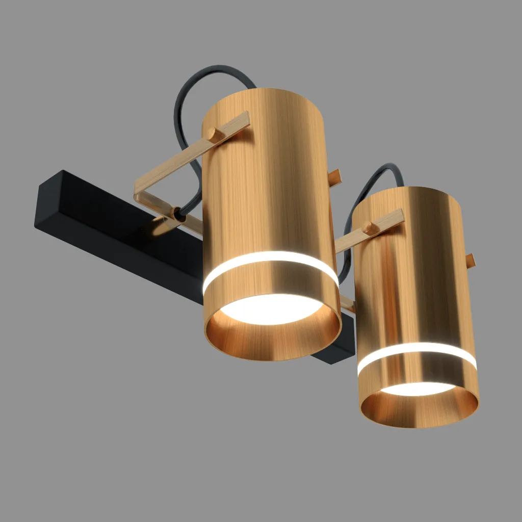 lighting – LED Wall Light Eurosvet 200632 Bronze 3ds Max
