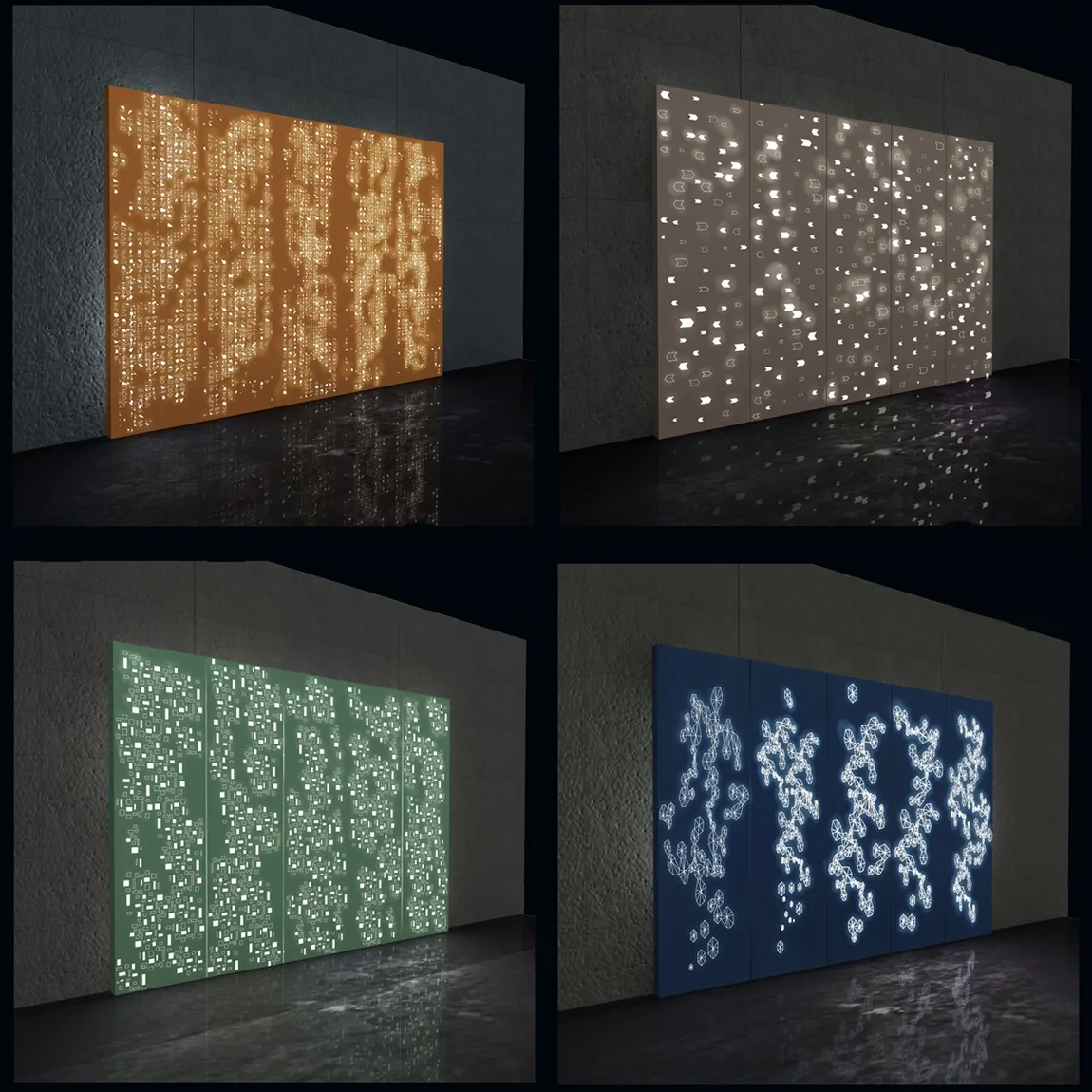 lighting – Light Wall Modules – ISOMI 3ds Max