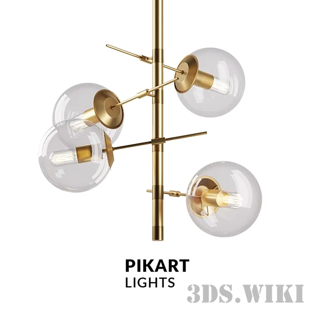 lighting – LV chandelier арт. 5552 3ds Max