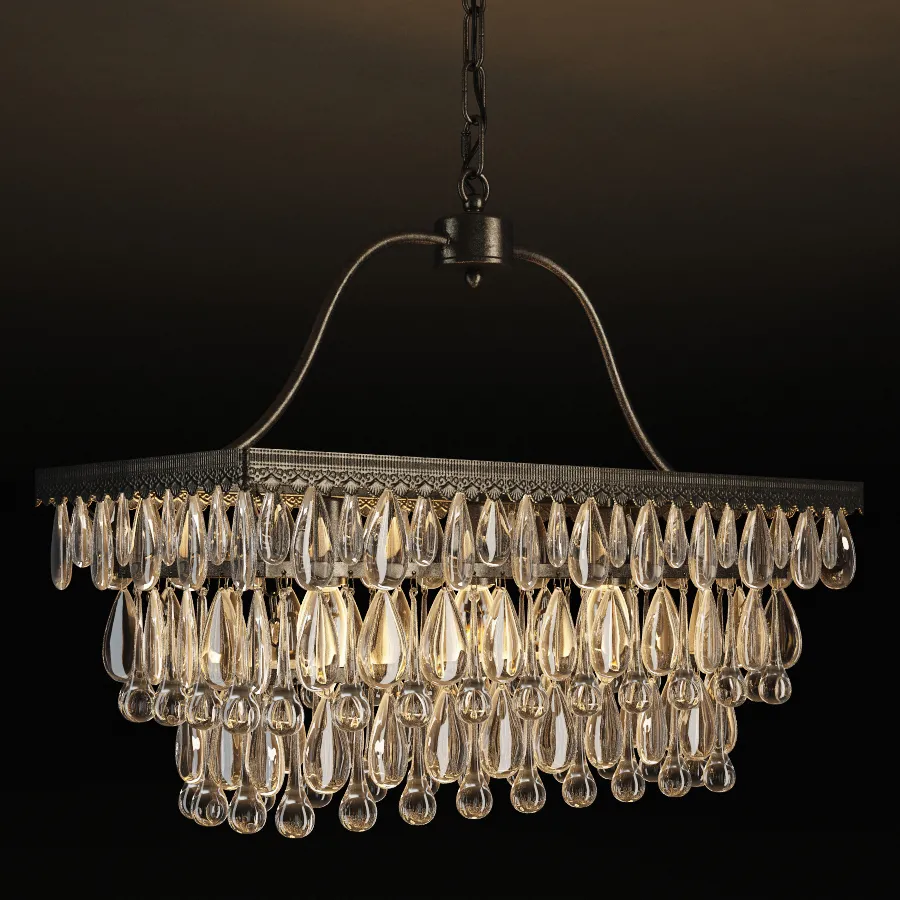 lighting – Maria chandelier CH066-3 3ds Max