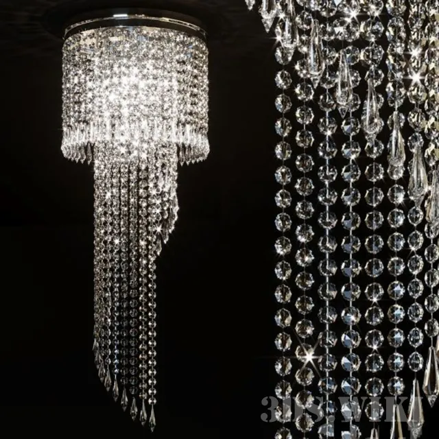 lighting – Masiero chandelier 3ds Max