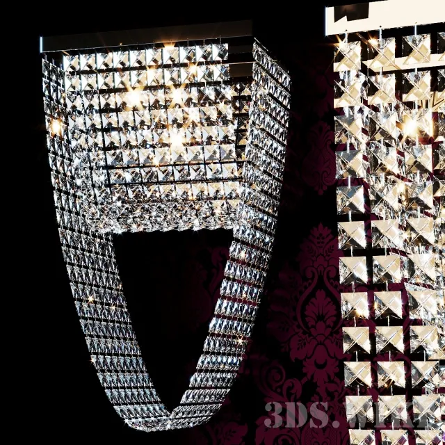 lighting – Masiero chandelier 3ds Max
