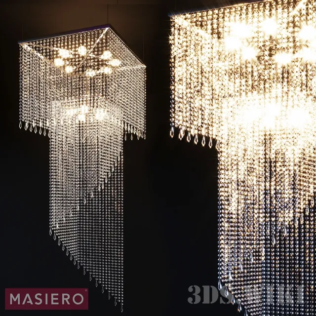 lighting – Masiero VE Chandelier 3ds Max