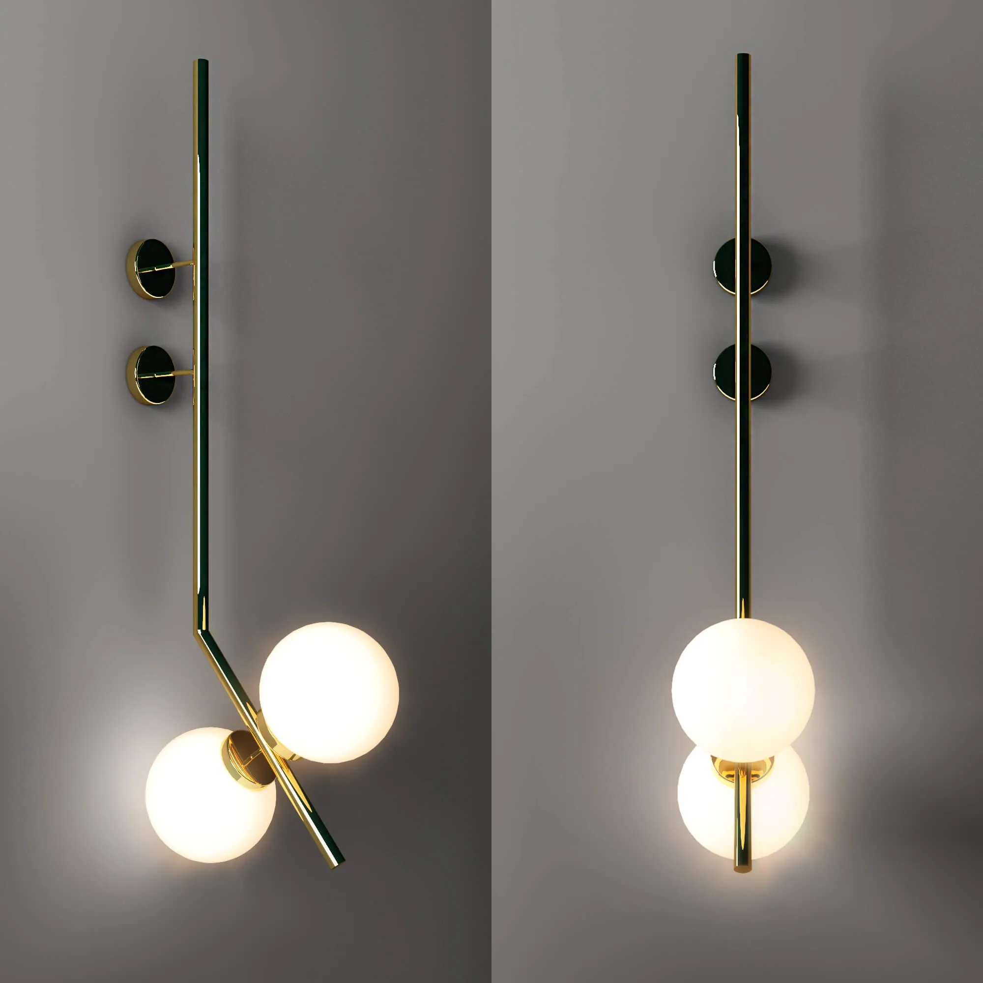 lighting – Mobilfresno wall light 3ds Max