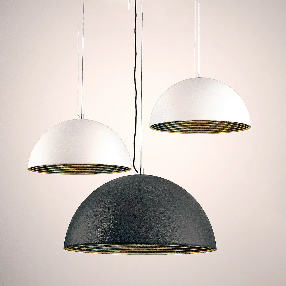 lighting – Modern chandelier hemisphere 3ds Max