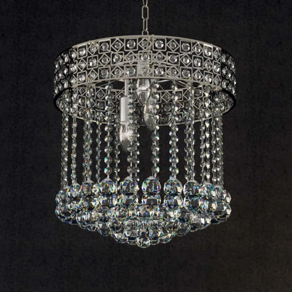 lighting – Modern crystal chandelier PANDORA 3ds Max
