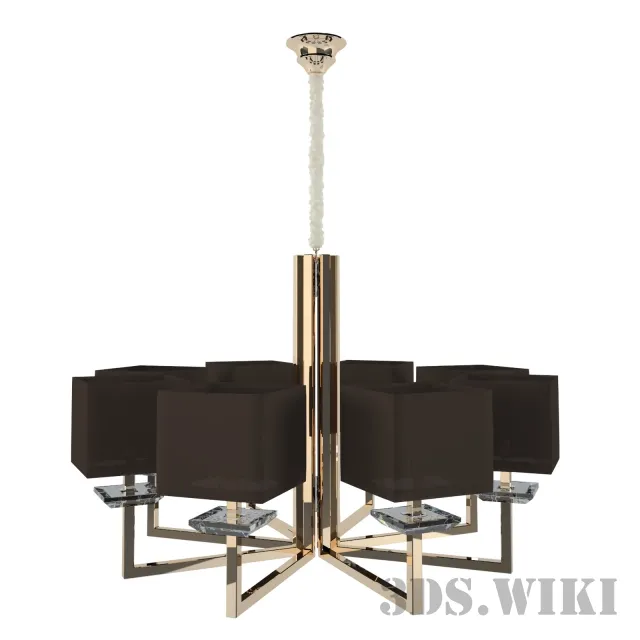 lighting – Newport 3208+1C gold 3ds Max