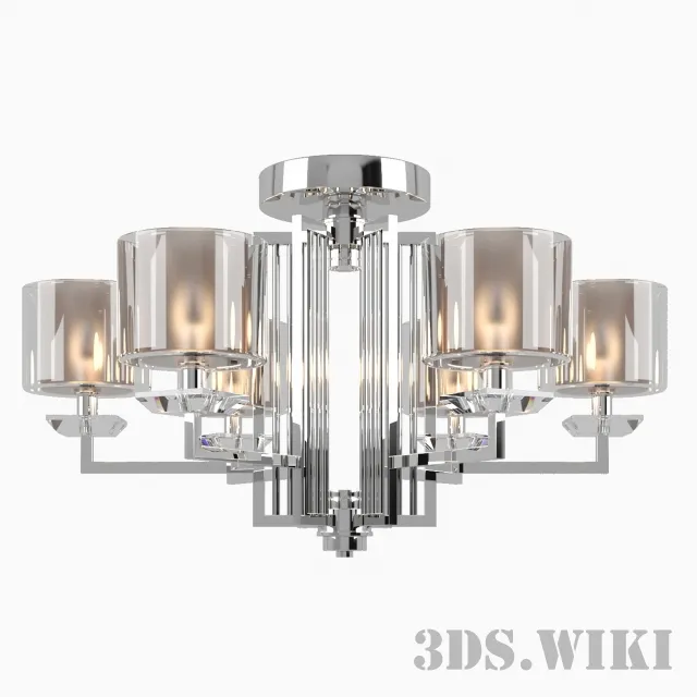 lighting – Newport light 4406C chrome 3ds Max