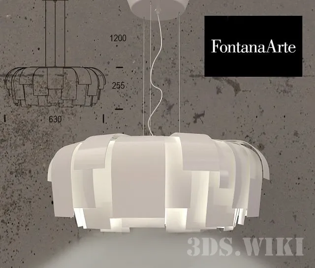 lighting – Pendant chandelier 3ds Max