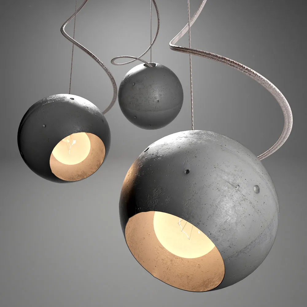 lighting – Pendant lamp Cosmo Luna 3ds Max