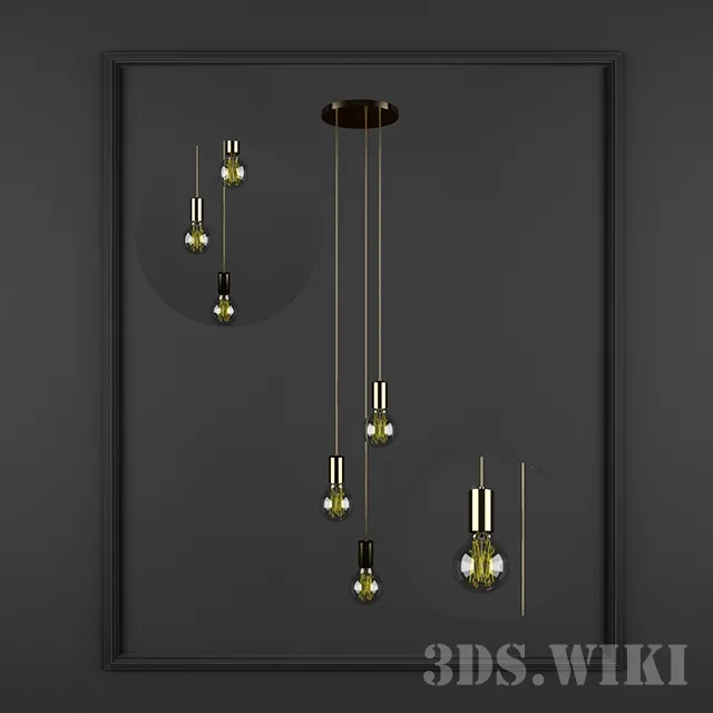 lighting – Pendant lamp Markslojd 106334 SKY 3ds Max