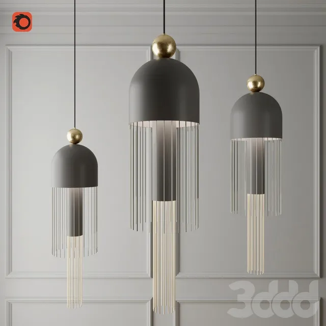 LIGHTING – PENDANT LIGHT – 3D MODELS – 3DS MAX – FREE DOWNLOAD – 13092