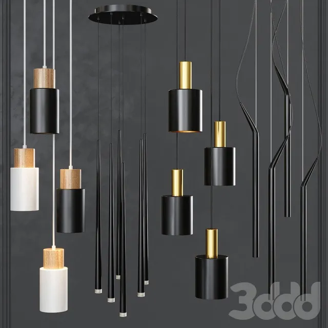 LIGHTING – PENDANT LIGHT – 3D MODELS – 3DS MAX – FREE DOWNLOAD – 13508