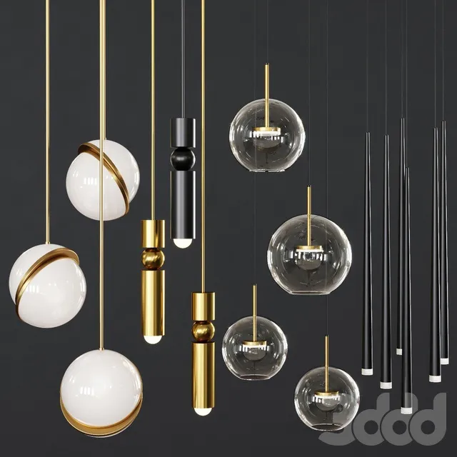 LIGHTING – PENDANT LIGHT – 3D MODELS – 3DS MAX – FREE DOWNLOAD – 13612