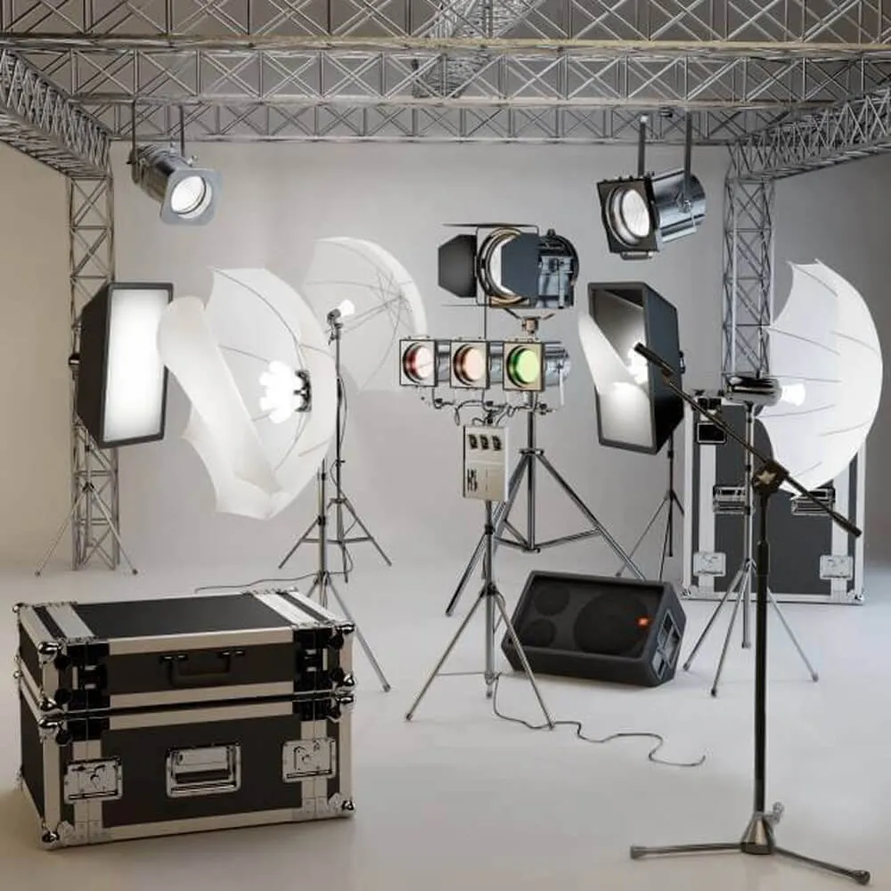 lighting – Prof. lighting for photo studios + muses. accessories 3ds Max