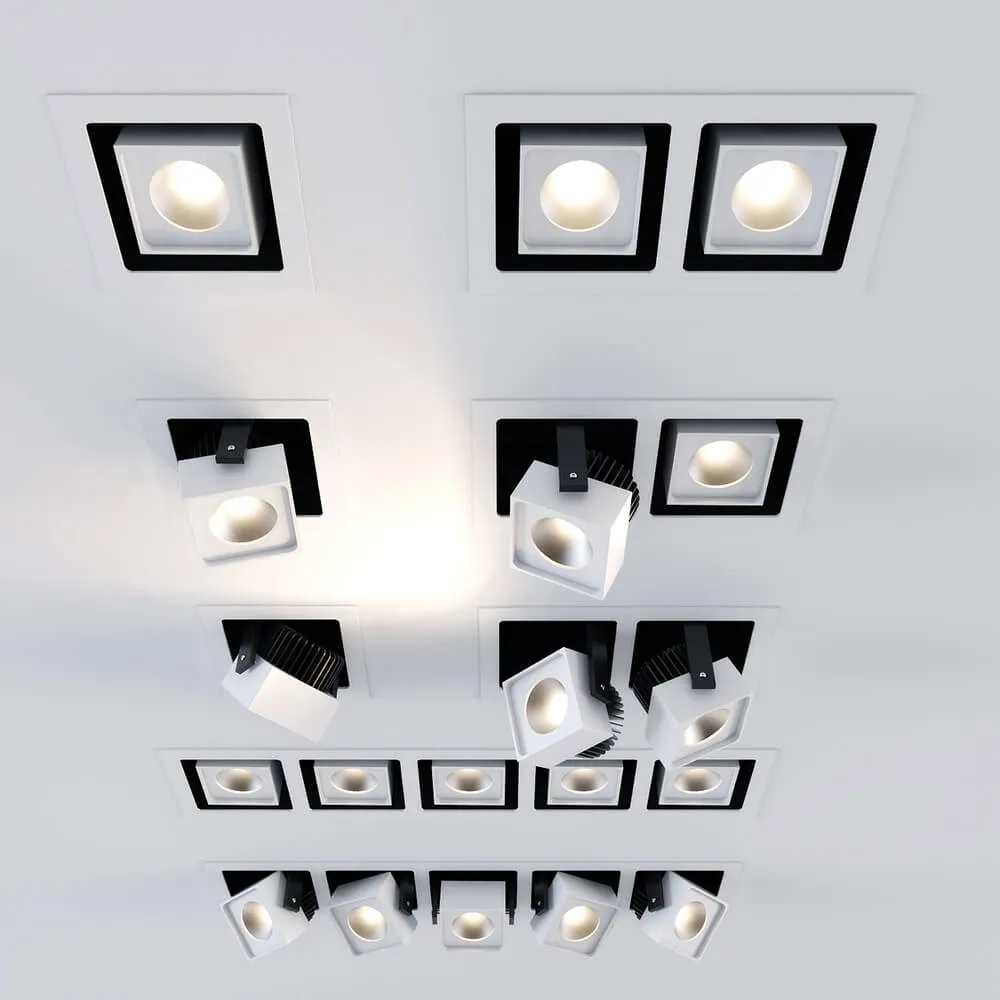 lighting – Recessed luminaires for technical lighting 3ds Max