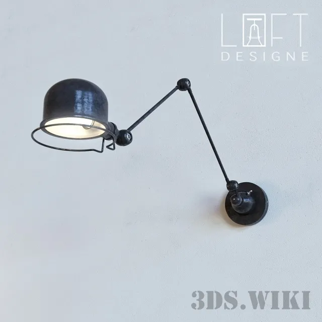 lighting – Sconce – Loft Bra 806 3ds Max