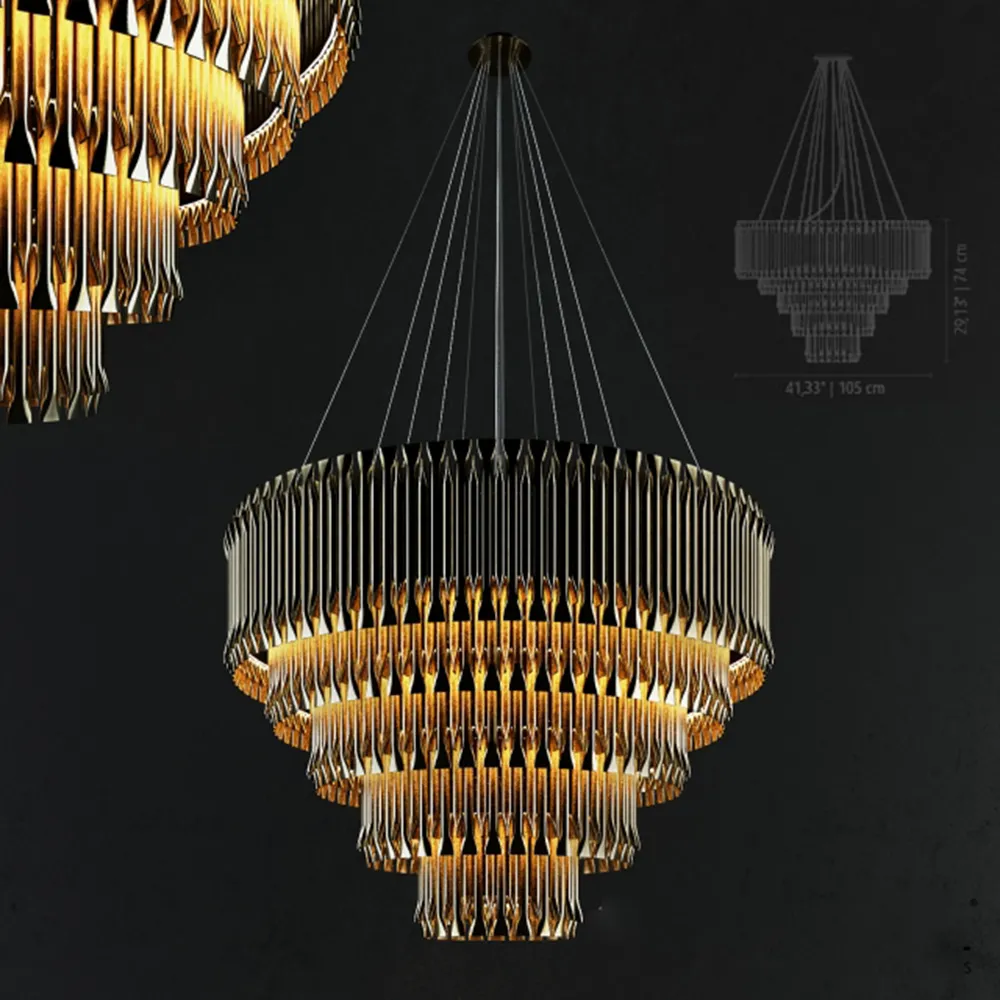 lighting – Sculptural Matheny Pendant Lamp | DelightFULL 3ds Max