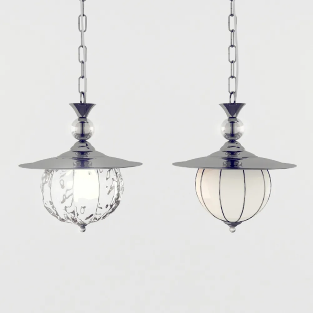 lighting – Small crystal chandeliers Mantra Mara 3ds Max