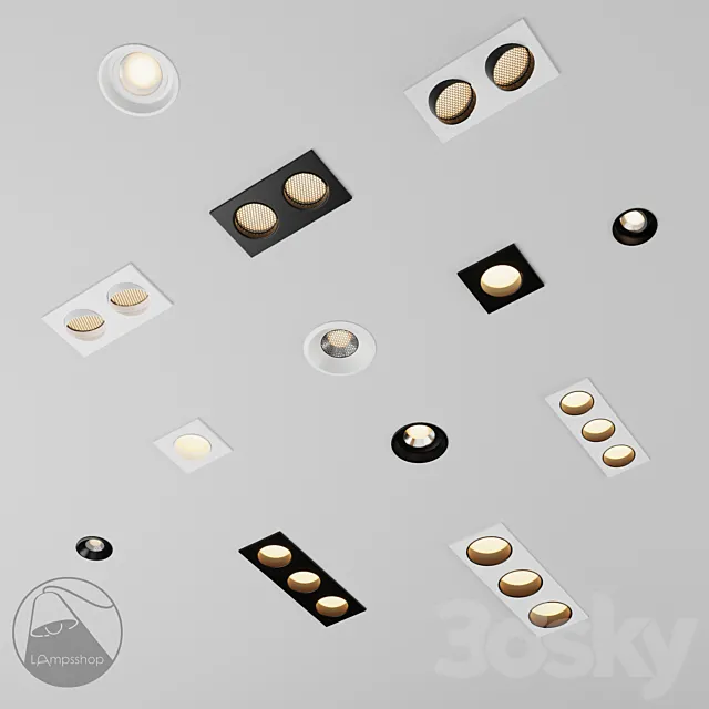 LIGHTING – SPOT LIGHT – 3D MODELS – 3DS MAX – FREE DOWNLOAD – 14177