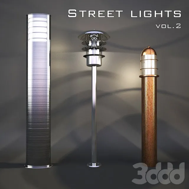 LIGHTING – STREET LIGHT – 3D MODELS – 3DS MAX – FREE DOWNLOAD – 14181