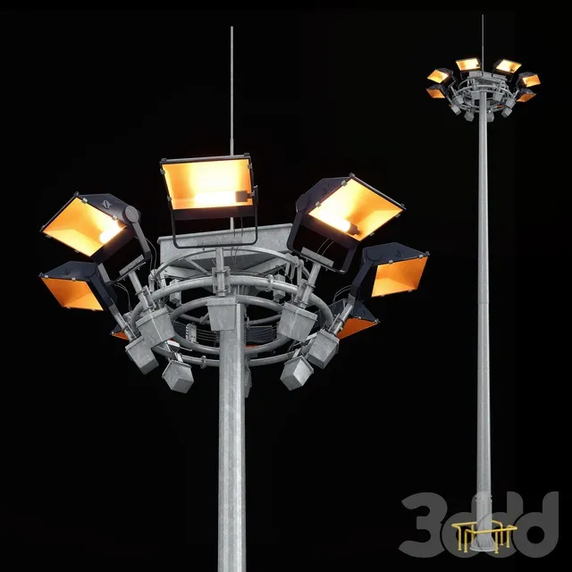 LIGHTING – STREET LIGHT – 3D MODELS – 3DS MAX – FREE DOWNLOAD – 14190