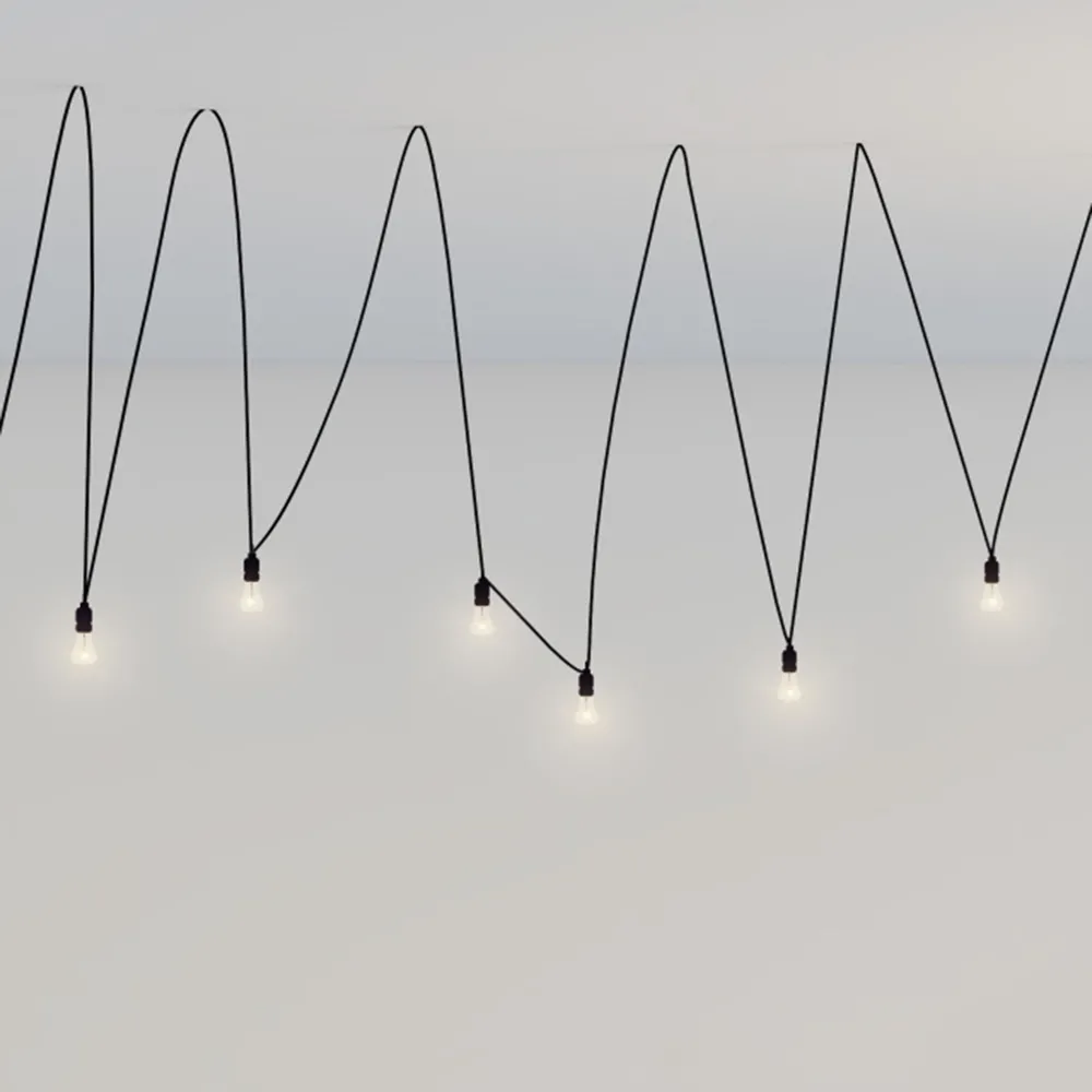 lighting – Suspended Light 3ds Max