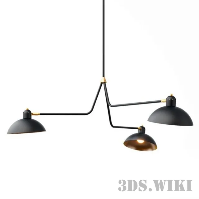 lighting – Suspension by Lambert et Fils 3ds Max