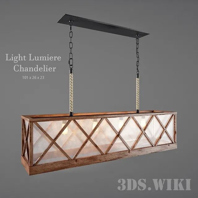 lighting – Suspension Lumiere Restoration Warehouse 3ds Max
