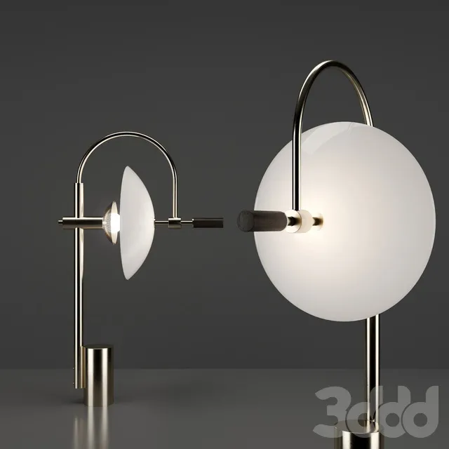 LIGHTING – TABLE LAMP – 3D MODELS – 3DS MAX – FREE DOWNLOAD – 14245