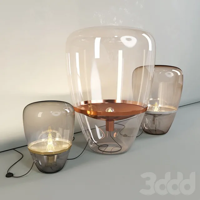 LIGHTING – TABLE LAMP – 3D MODELS – 3DS MAX – FREE DOWNLOAD – 14266