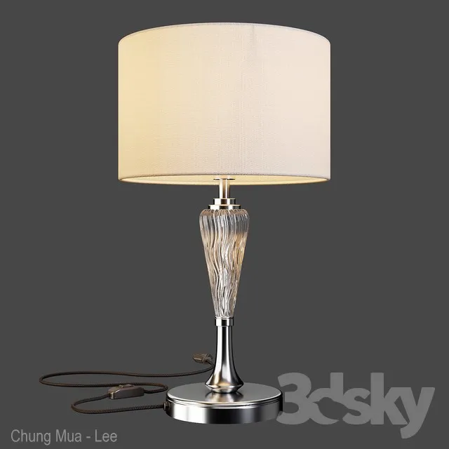 LIGHTING – TABLE LAMP – 3D MODELS – 3DS MAX – FREE DOWNLOAD – 14275