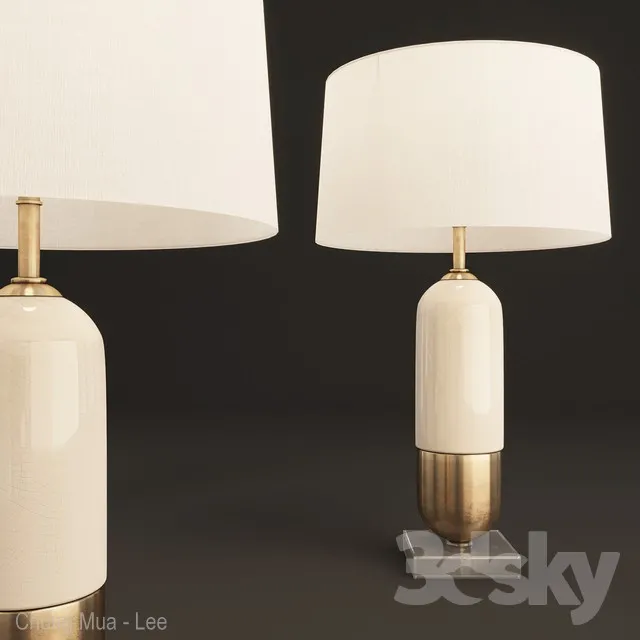 LIGHTING – TABLE LAMP – 3D MODELS – 3DS MAX – FREE DOWNLOAD – 14297