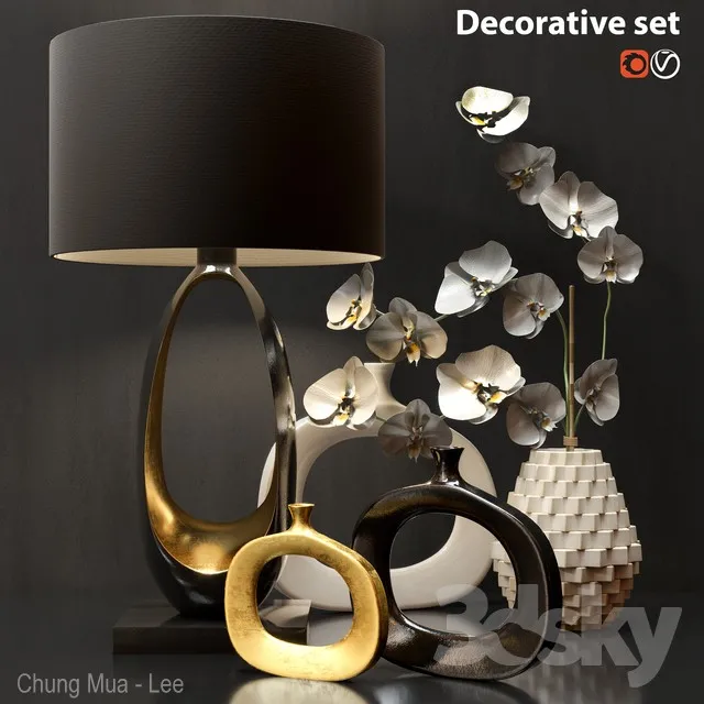 LIGHTING – TABLE LAMP – 3D MODELS – 3DS MAX – FREE DOWNLOAD – 14319