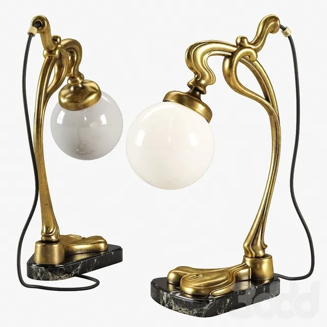 LIGHTING – TABLE LAMP – 3D MODELS – 3DS MAX – FREE DOWNLOAD – 14329