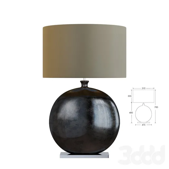 LIGHTING – TABLE LAMP – 3D MODELS – 3DS MAX – FREE DOWNLOAD – 14334
