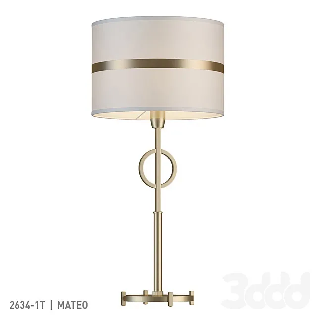 LIGHTING – TABLE LAMP – 3D MODELS – 3DS MAX – FREE DOWNLOAD – 14424