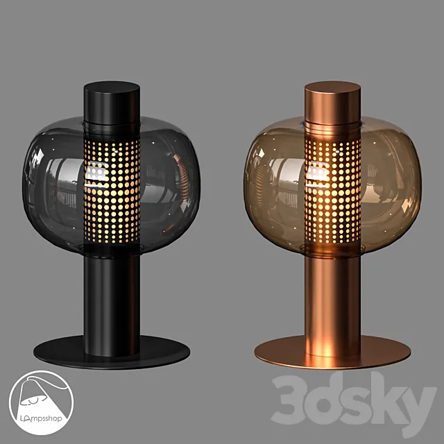 LIGHTING – TABLE LAMP – 3D MODELS – 3DS MAX – FREE DOWNLOAD – 14437