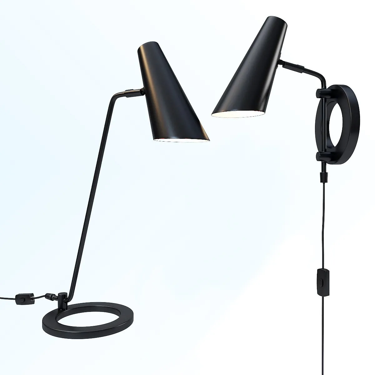 lighting – Table lamp and sconce from the company Markslöjd 3ds Max
