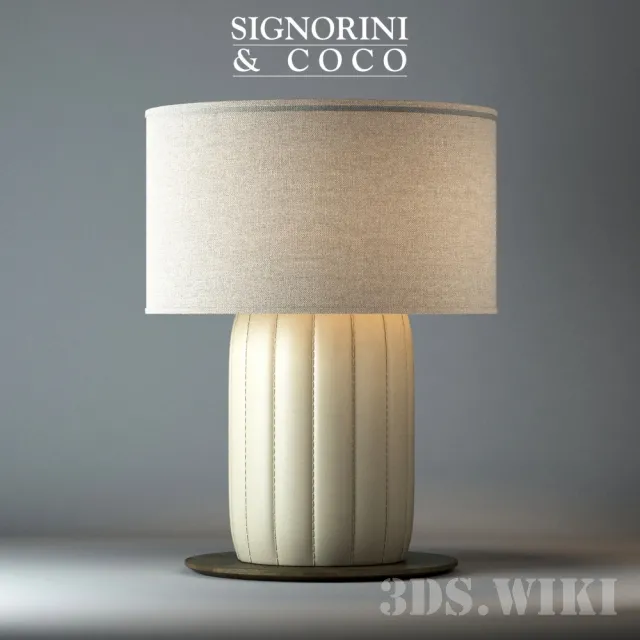 lighting – Table lamp Signorini&coco 3ds Max
