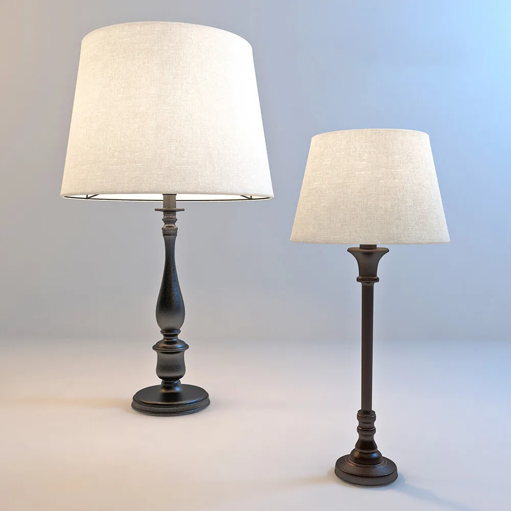 lighting – Table lamps Zara Home 3ds Max