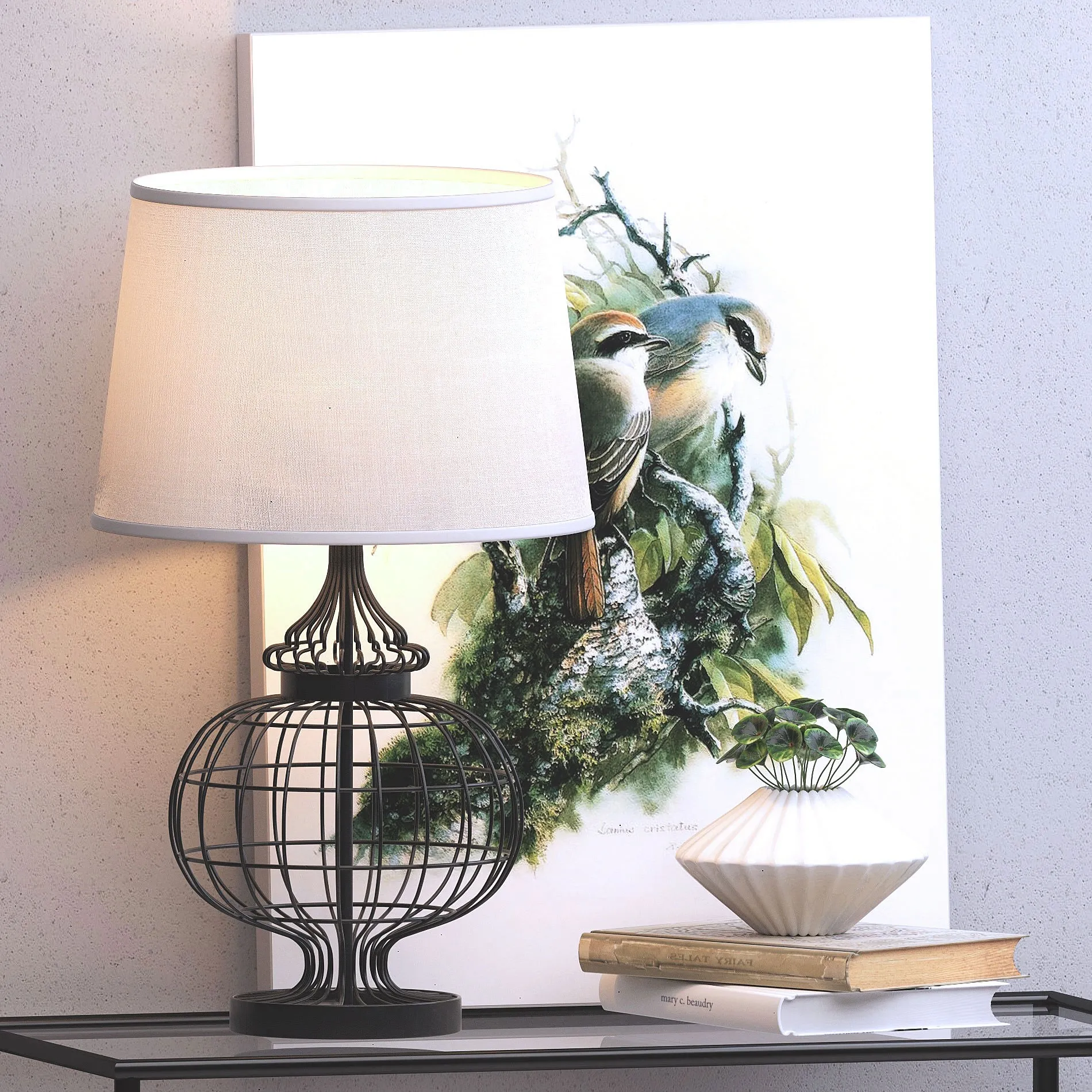 lighting – Table with lamp 88 3ds Max