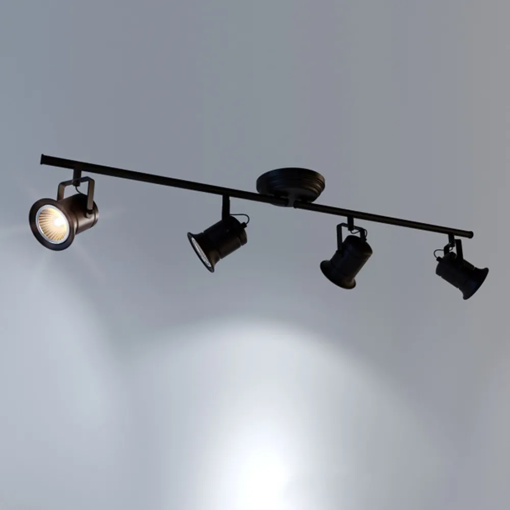 lighting – Technical light with controllable color 3ds Max